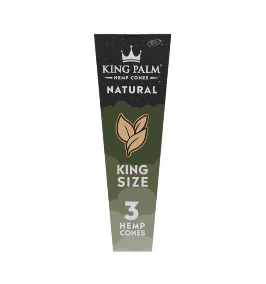 King Palm Hemp Cones - Natural