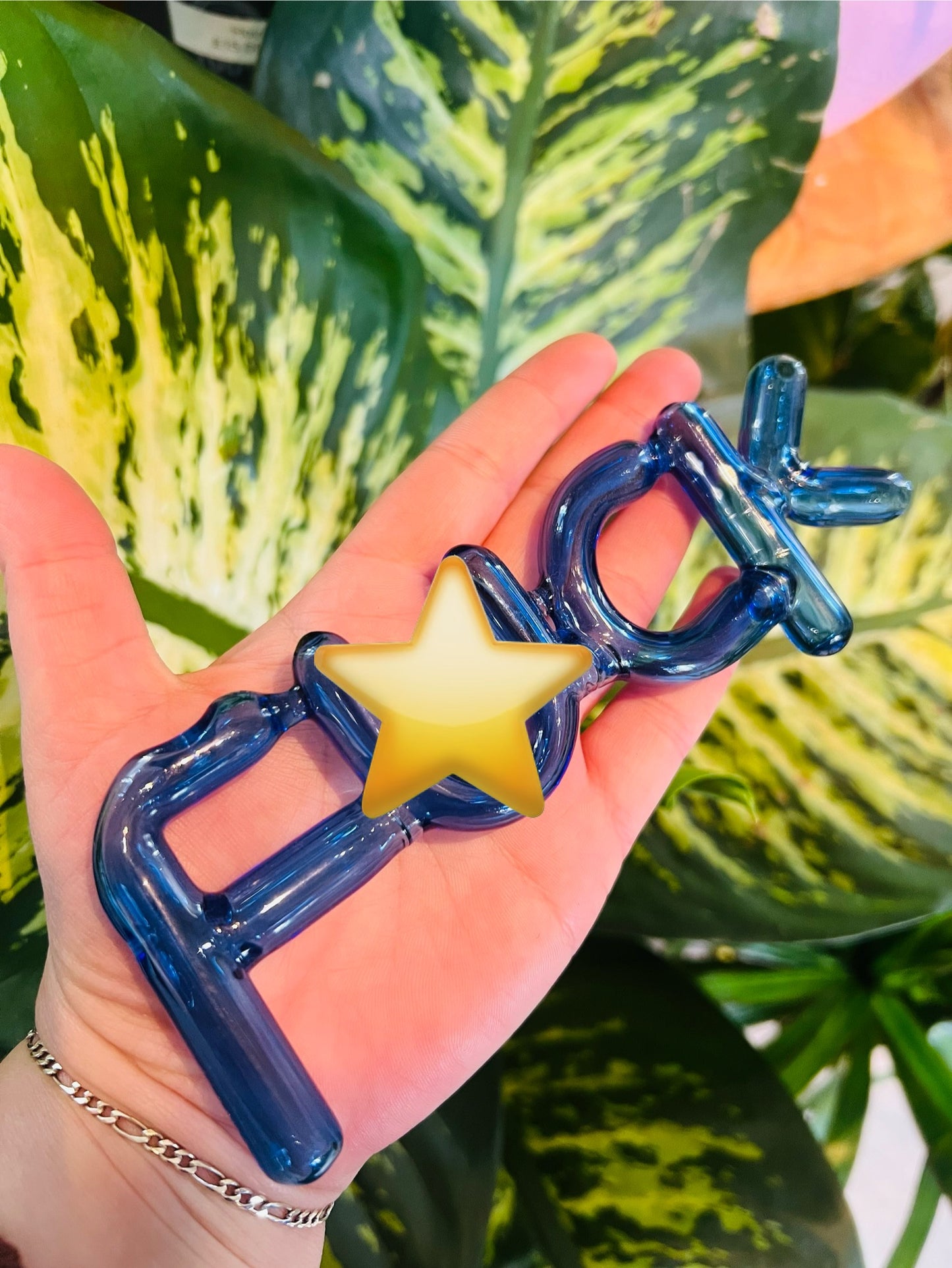 Glass F*CK Pipe