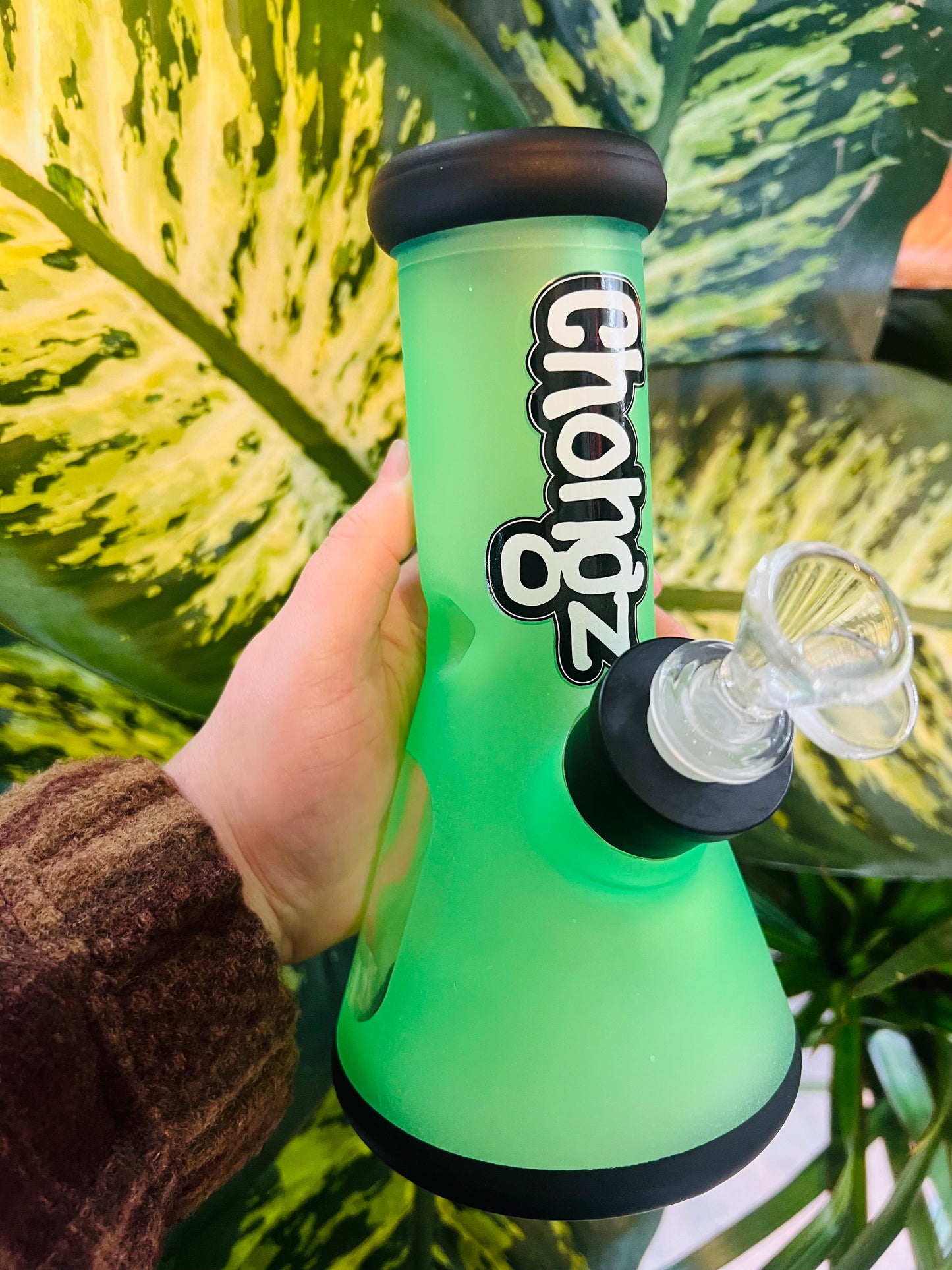 Chongz ‘neo geo’ green bong