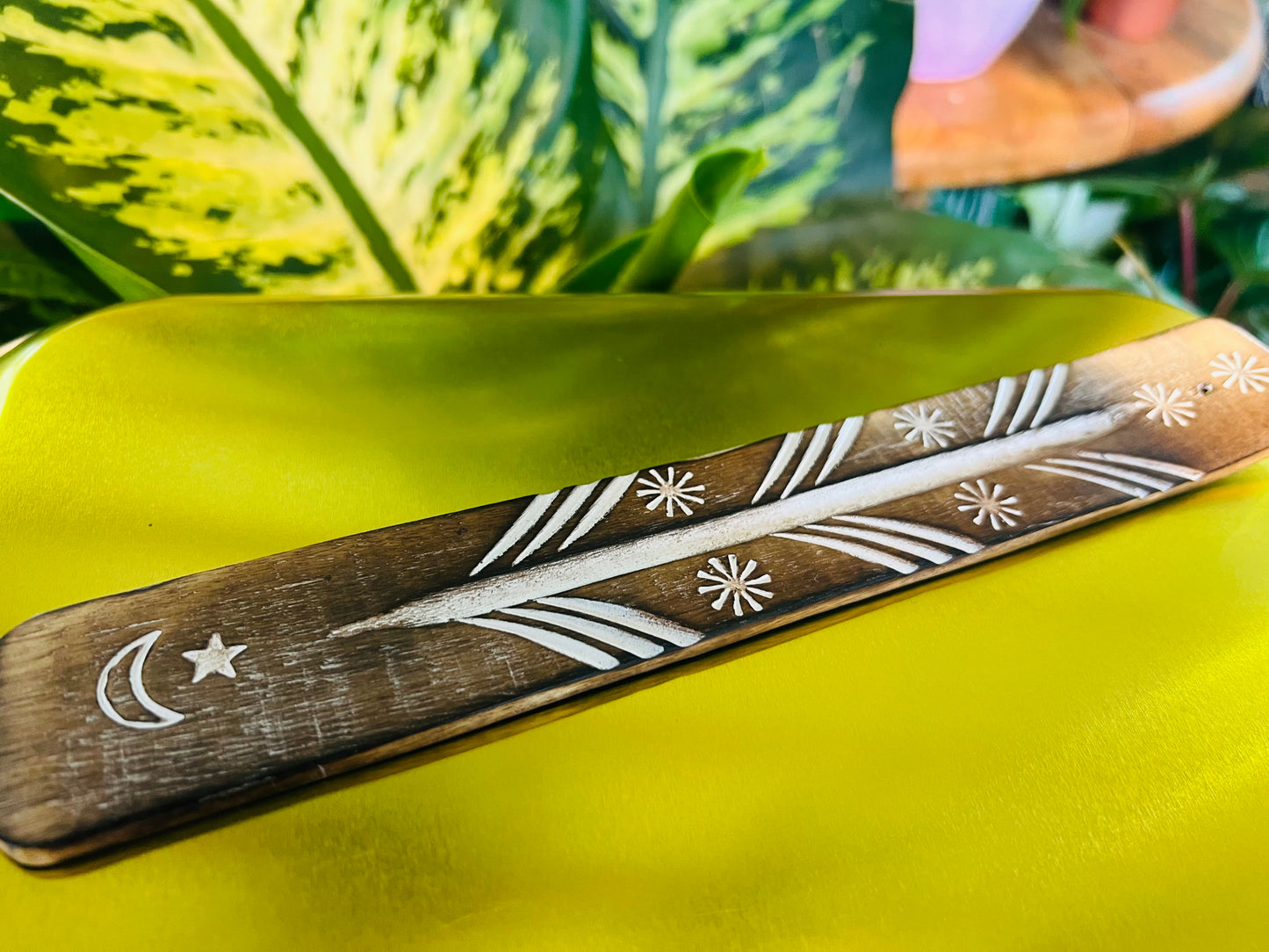 Star and Moon Incense Holder