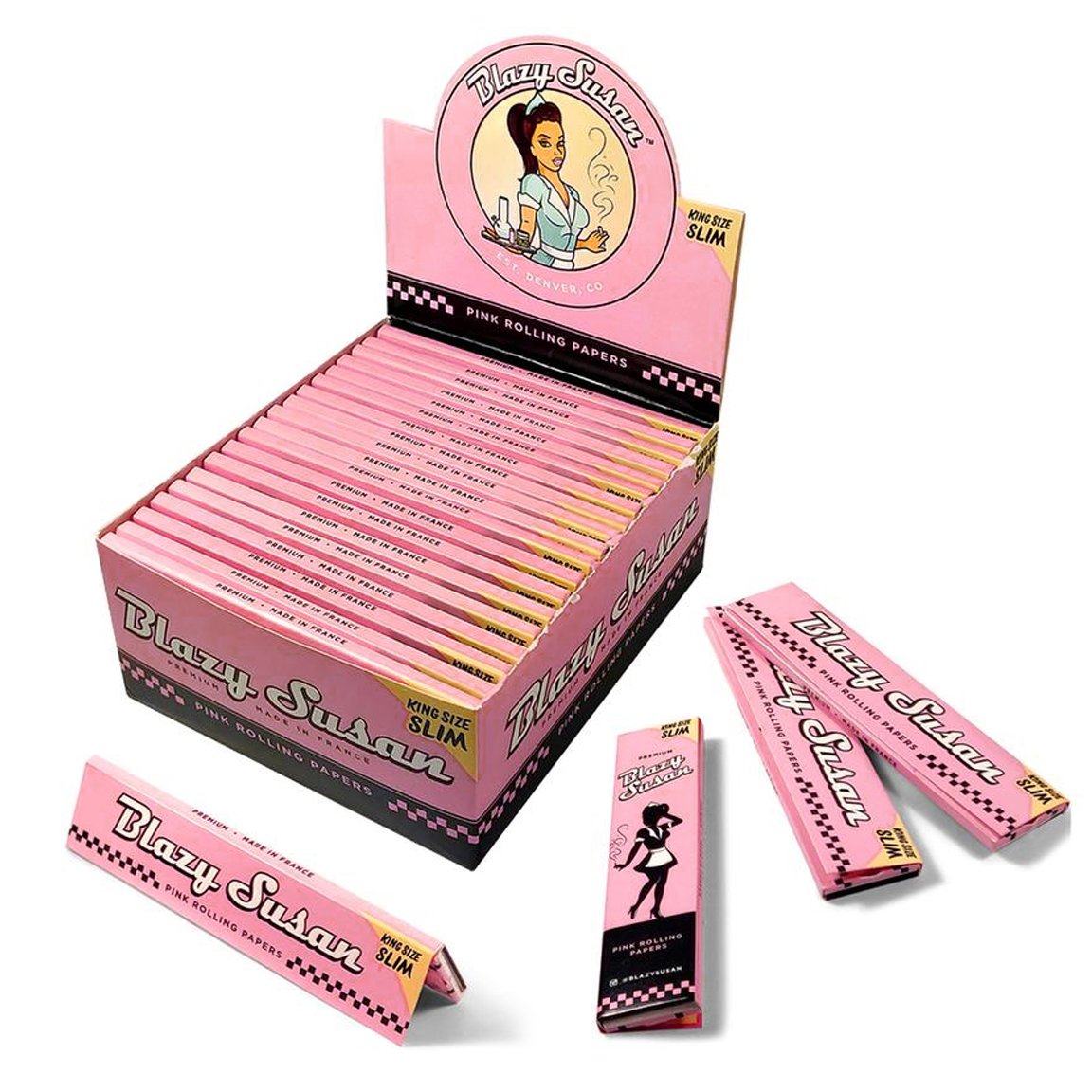 Blazy Susan King Size Slim Papers