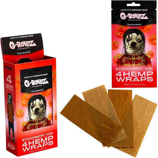 G-ROLLZ Strawberry Pop Hemp Wraps