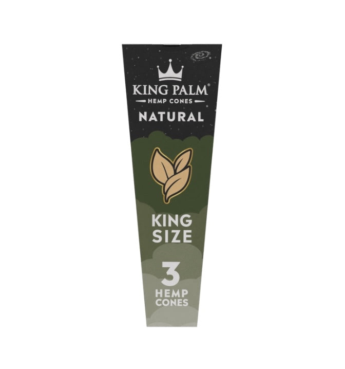 King Palm Hemp Cones - Natural