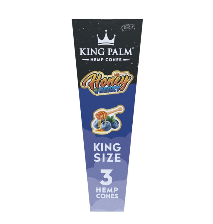 King Palm Hemp Cones - Honey Berry