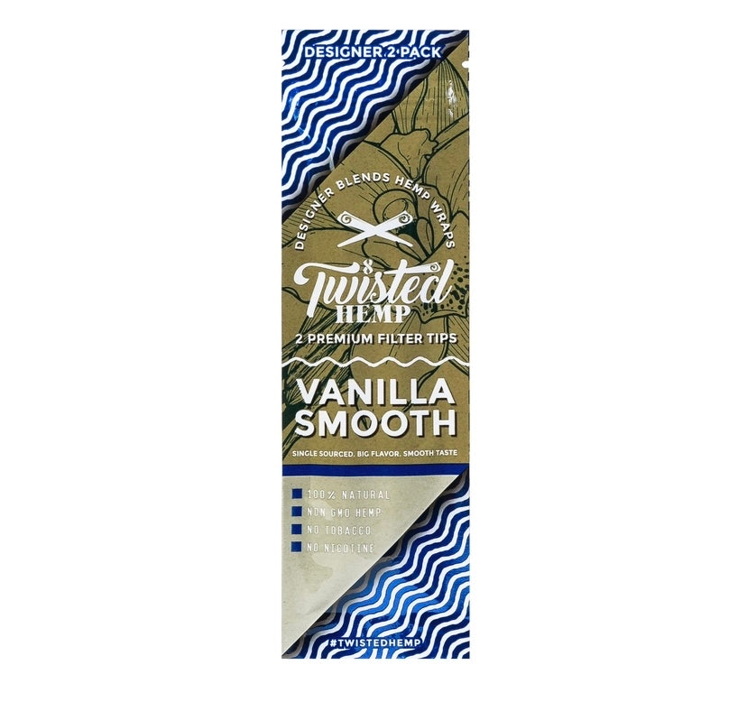 Twisted Hemp Wrap - Vanilla Smooth