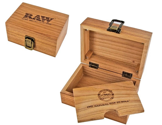 RAW Wooden Rolling Box