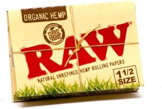 Raw Organic Hemp - 1 1/2 Size Skins