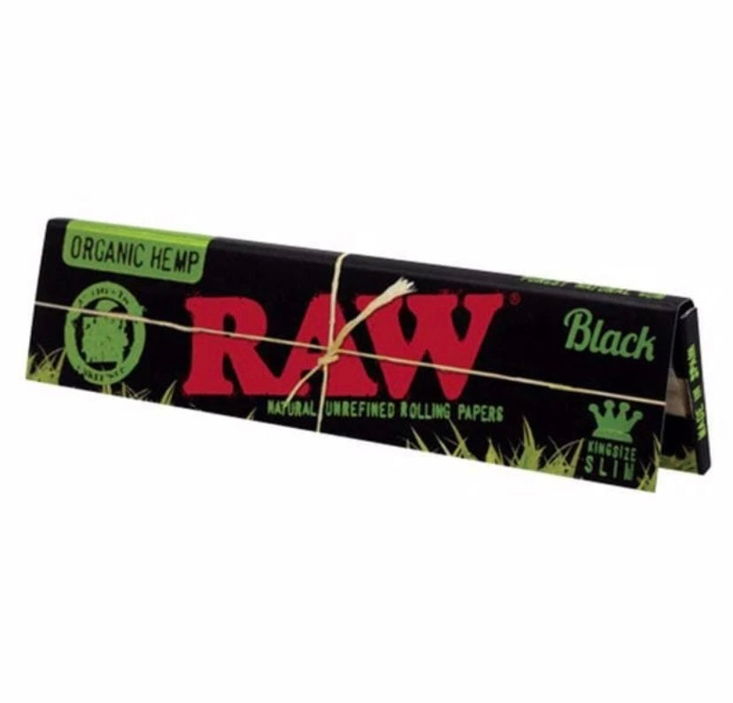 Raw Black Hemp Kingsize Slim