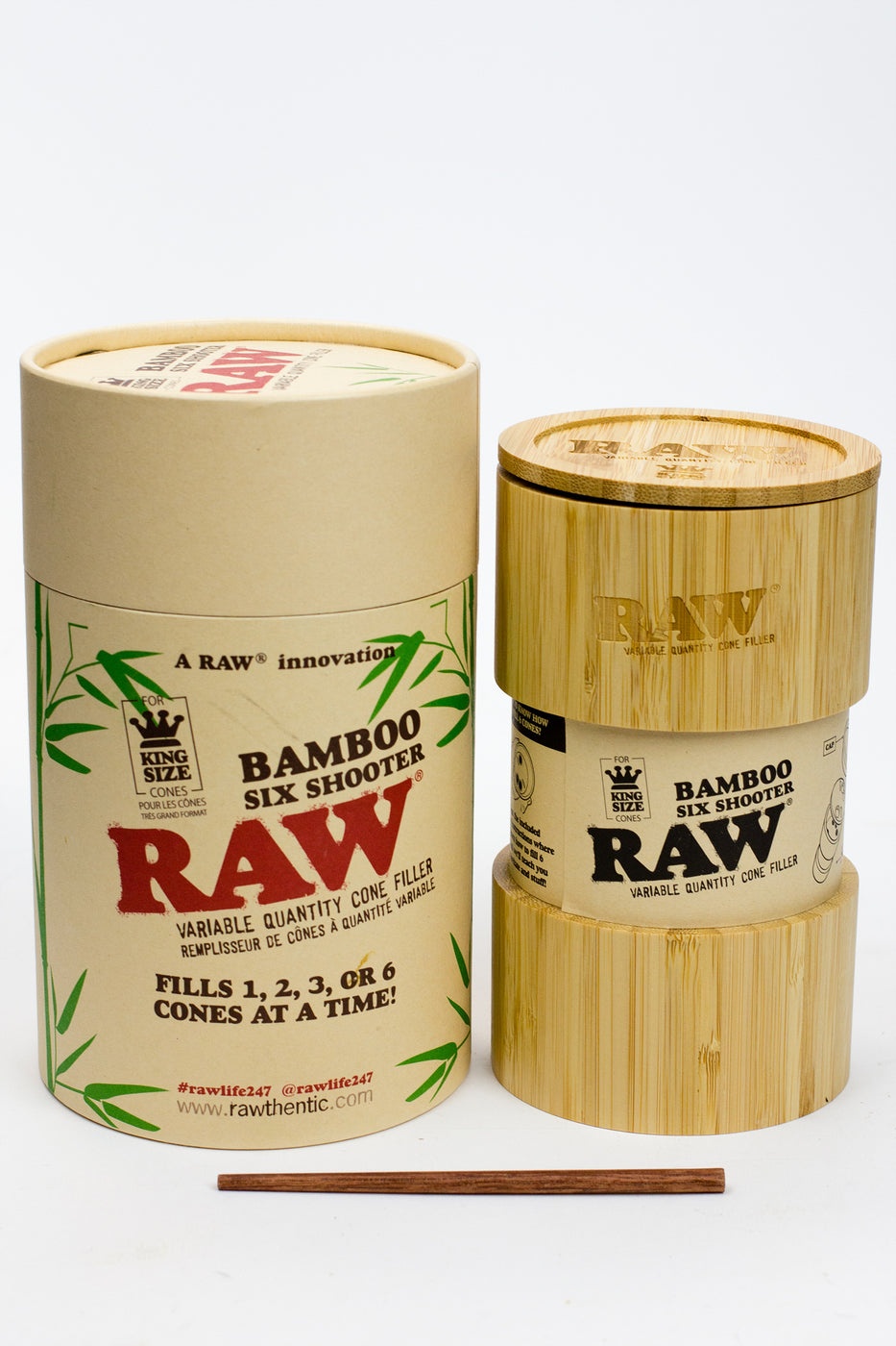 RAW Bamboo 6 shooter