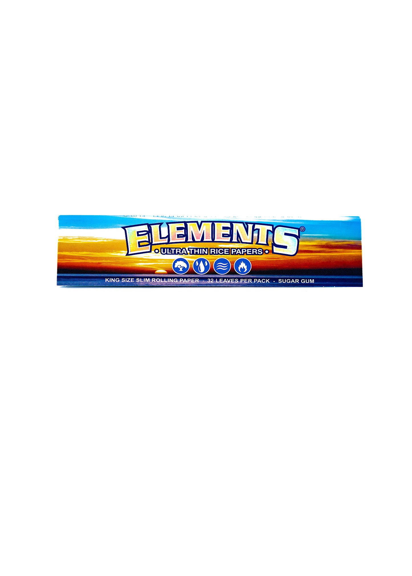 Elements Blue King Size Slim Rolling Papers