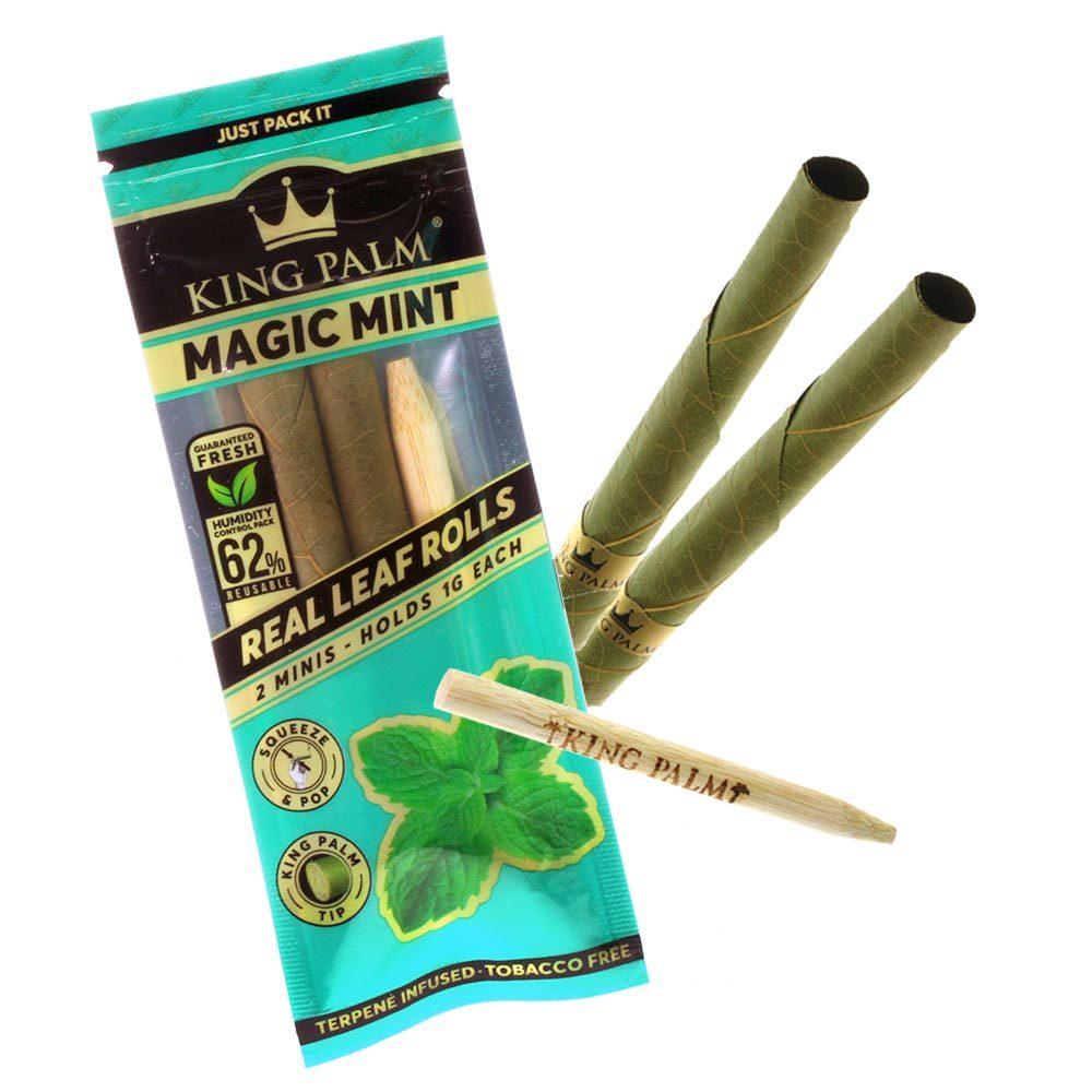 King Palm Mini Leaf Rolls - Magic Mint