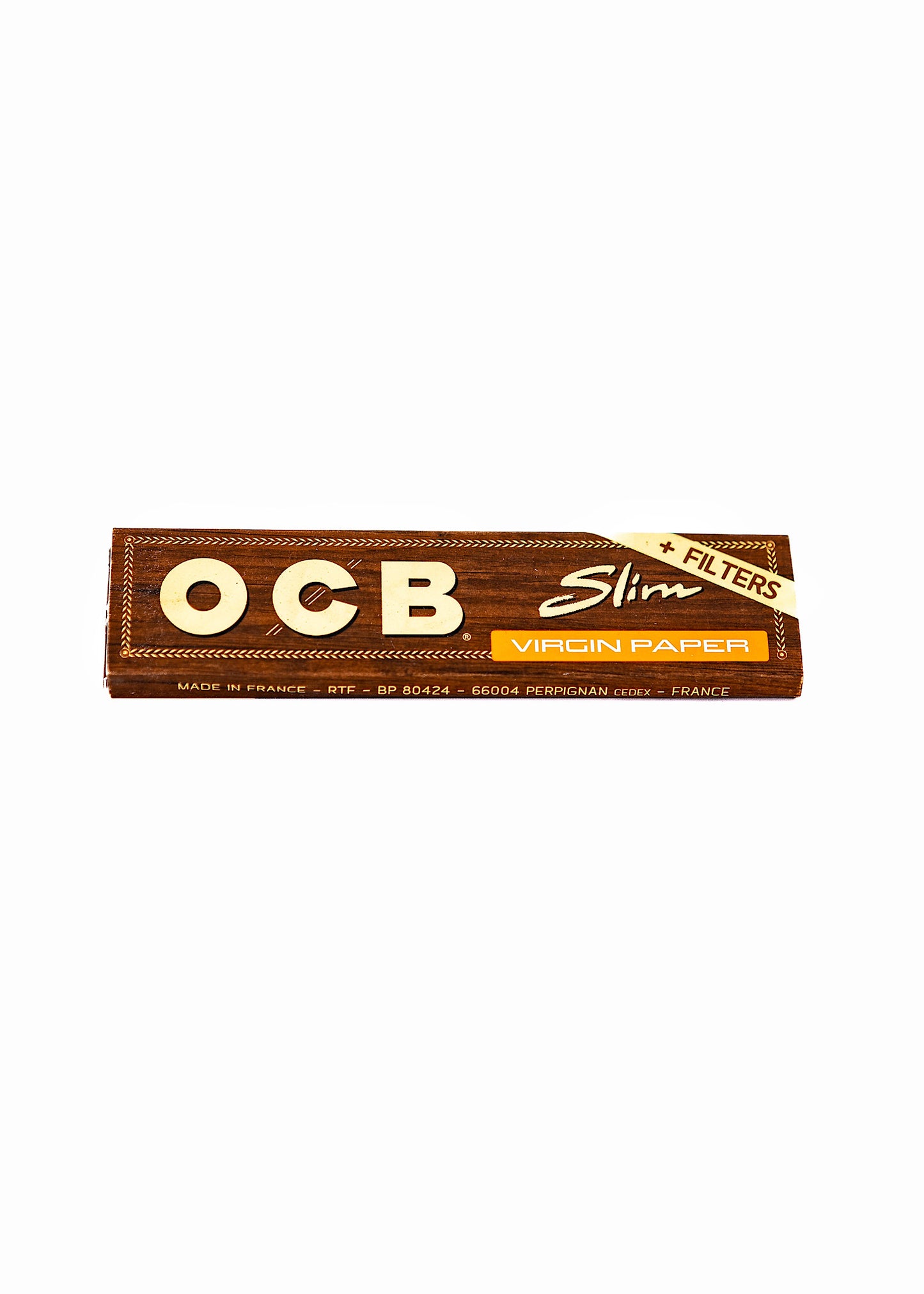 OCB Virgin King Size Slim Rolling Paper & Tips