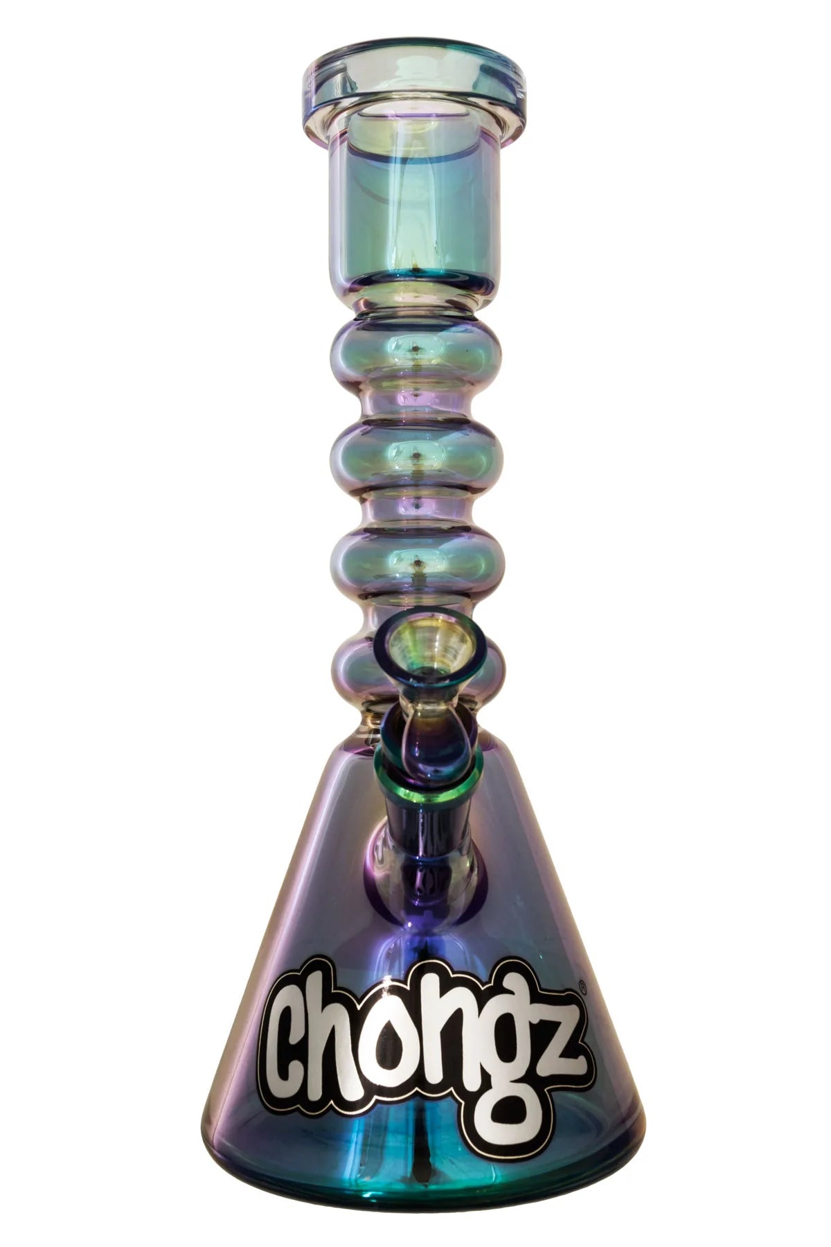 Chongz Bonar Champ Glass Bong 31cm - Iridescent