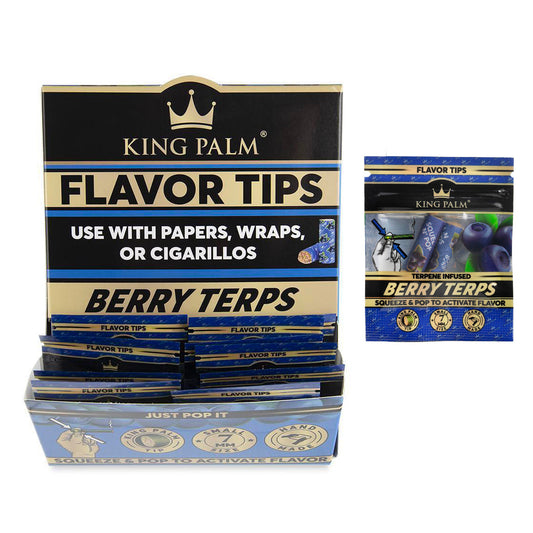 King Palm Flavoured Tips X 2 - Berry Terp