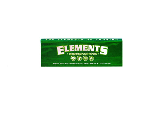 Elements Green 1/4 Rolling Paper