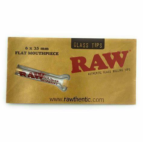 RAW flat glass tip