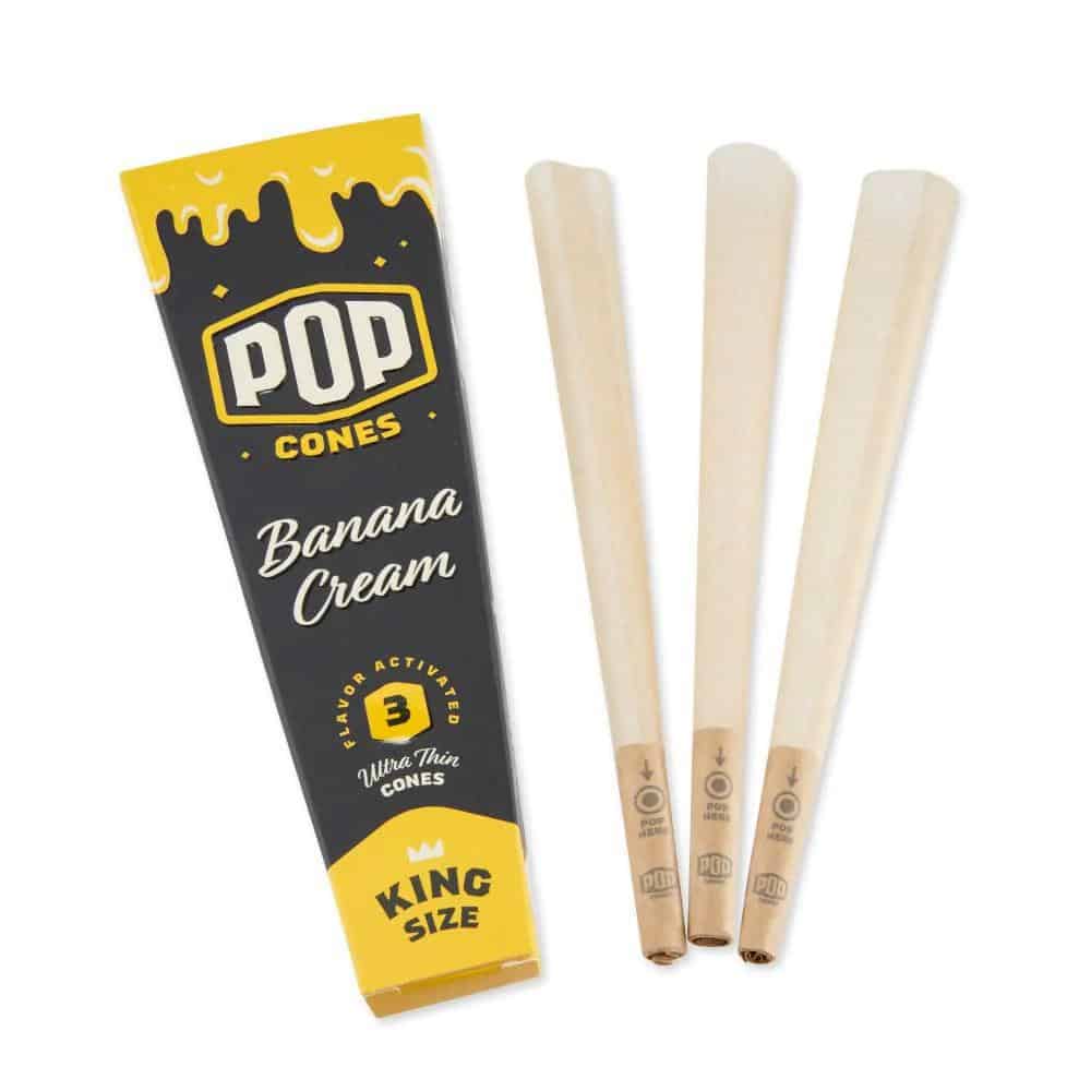 Pop Cones Banana cream king size