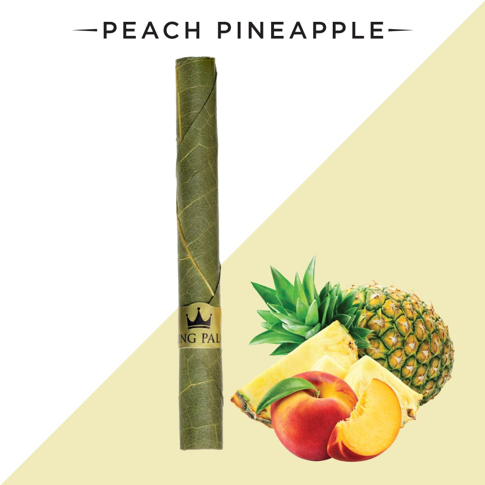 King Palm Leaf Rolls - Peach Pineapple