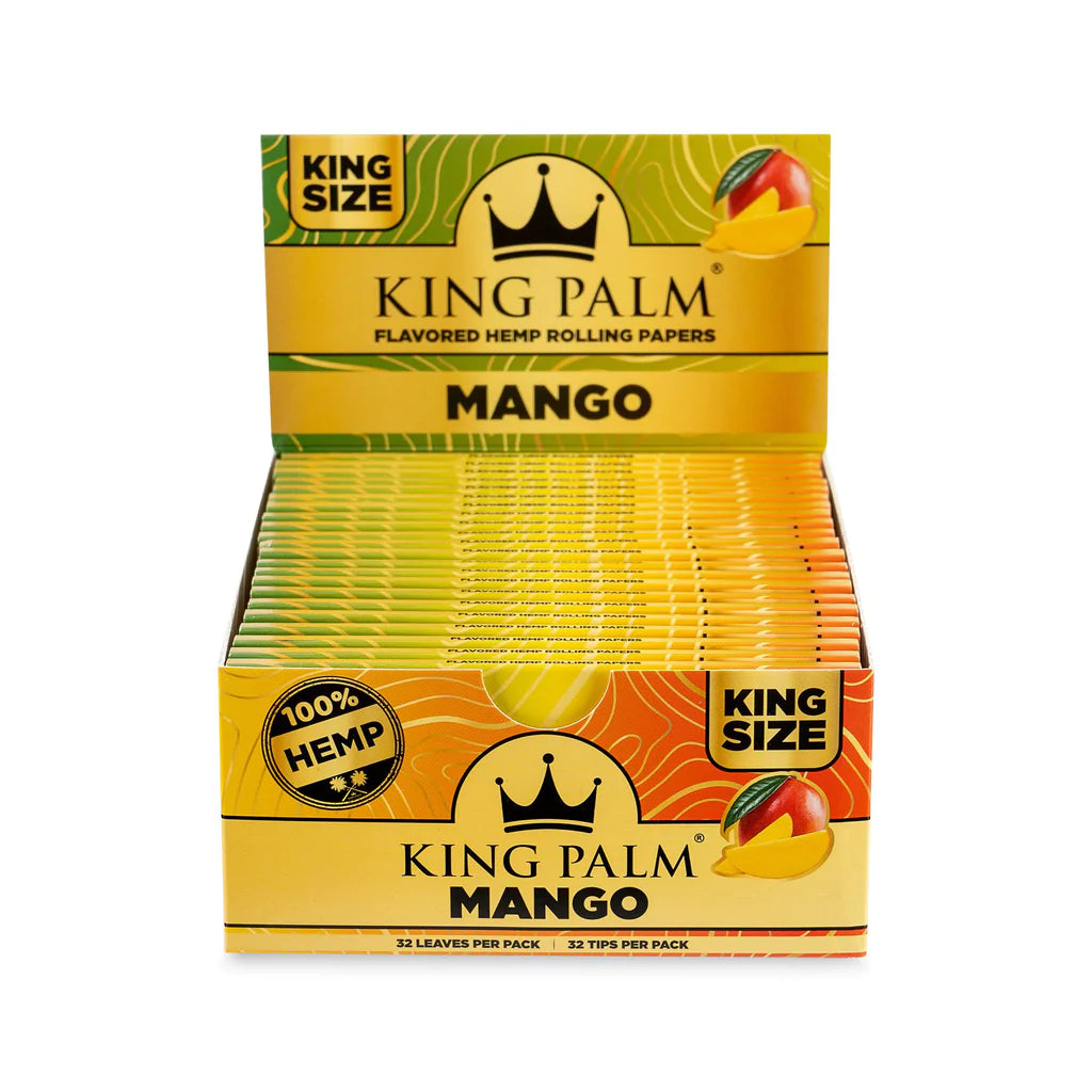 King Palm King Size Skins and Tips - Mango