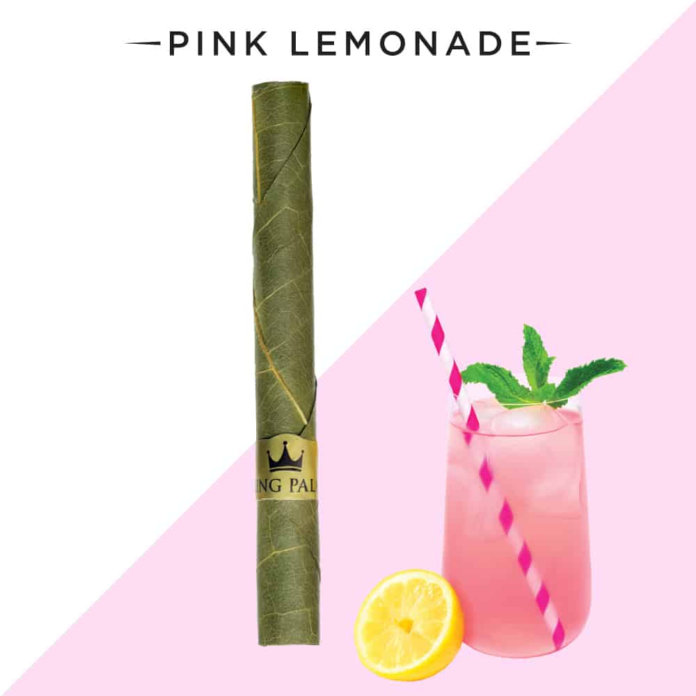 King Palm Leaf Rolls - Pink Lemonade