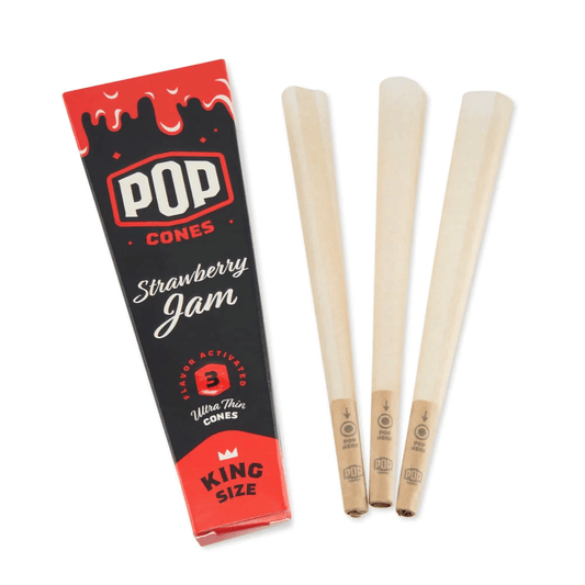 Pop Cones Strawberry Jam king size