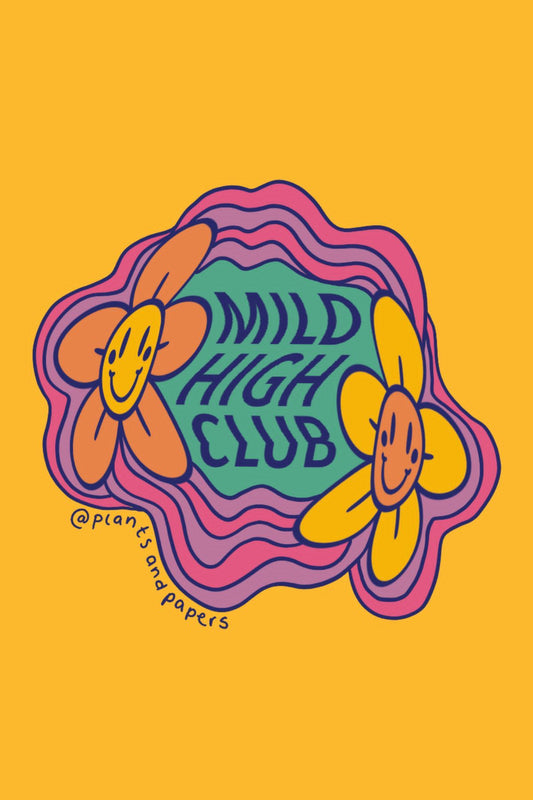 Mild High Club print