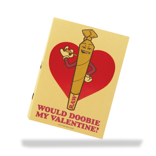 RAW doobie Valentine’s Day card