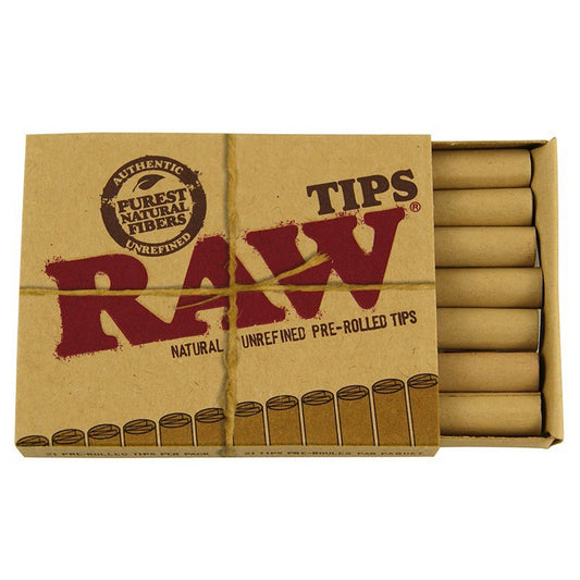 RAW Authentic Pre rolled Tips