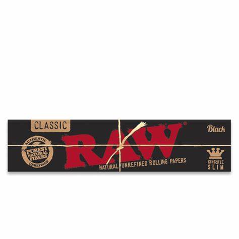 Raw Black KingSize Papers